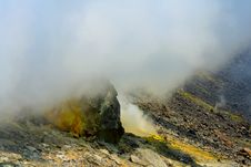 Smoke And Sulphur Royalty Free Stock Photos Smoke And Sulphur Royalty Free Stock Photos