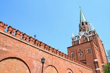 Troitskay Tower Stock Image