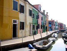 Venice Colourful Houses Burano Stock Images Venice Colourful Houses Burano Stock Images