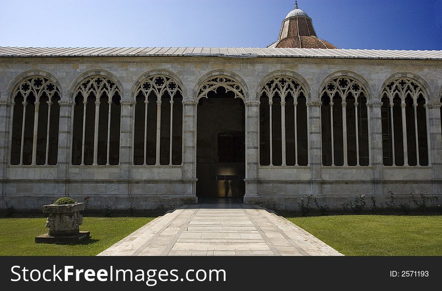 The Camposanto in Pisa