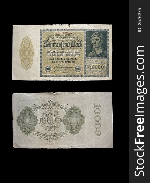 This money was used in Reich. This money was used in Reich