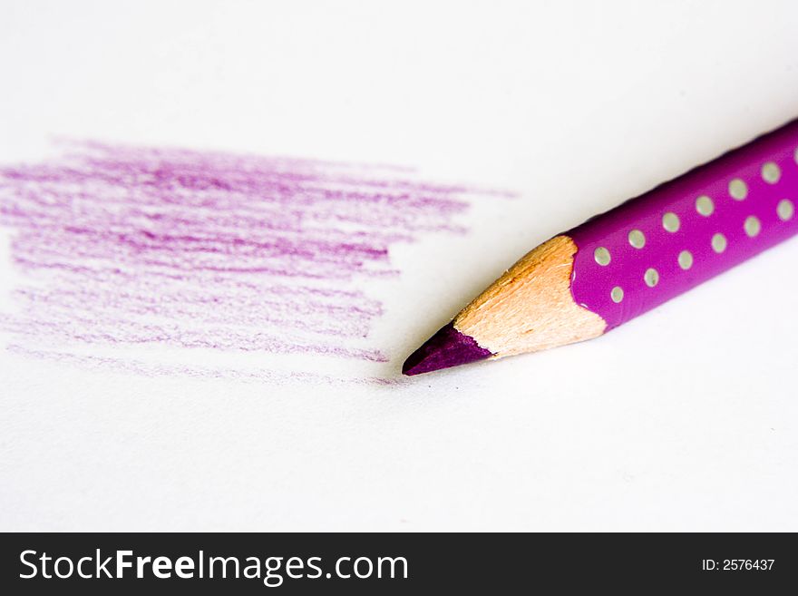 Purple pencil