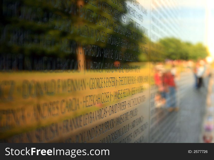 Vietnam Memorial Reflections