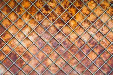 Old Rusty Fence Background Royalty Free Stock Photography