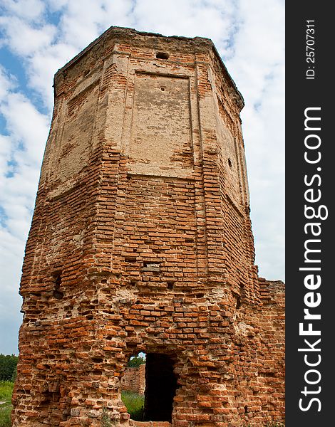 Ruins Of The Gate Carthusian Monasteries In Belaru