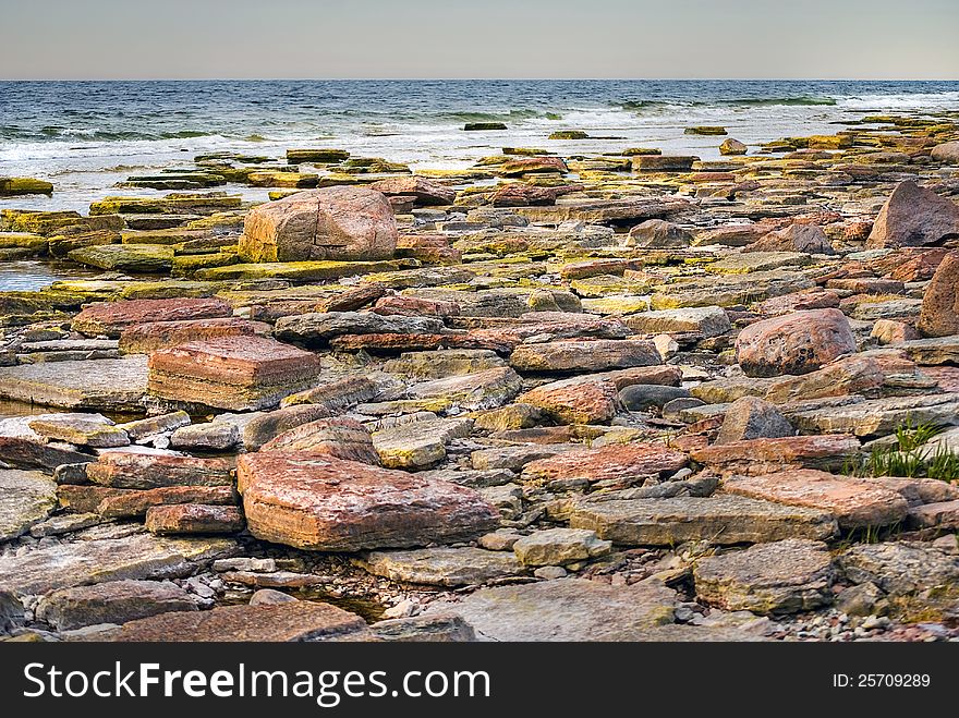 Colorful Beach HDR