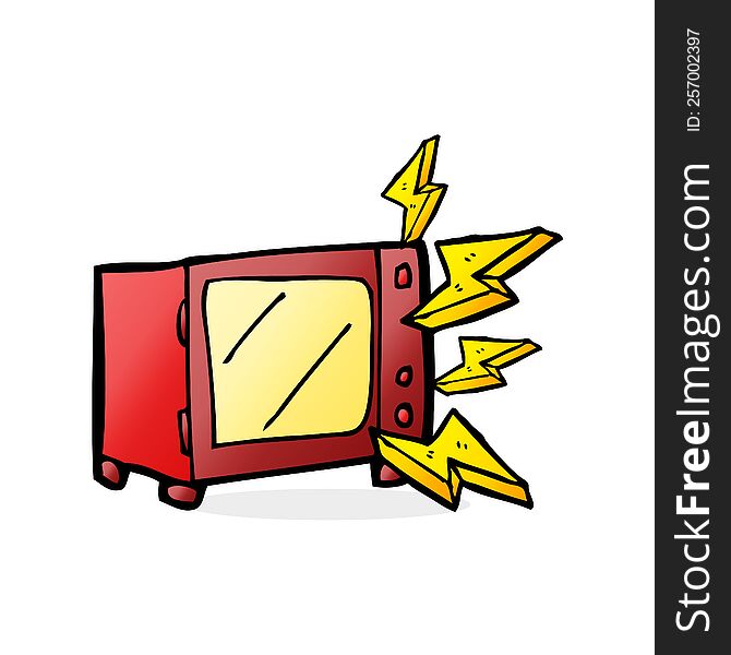 cartoon microwave