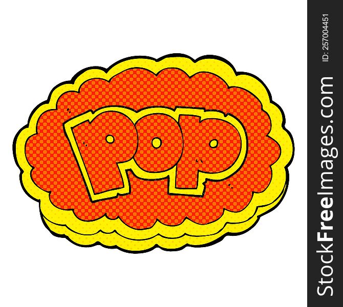 Cartoon POP Symbol