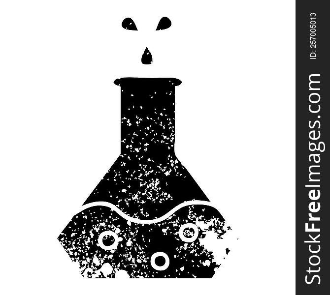 distressed symbol science experiment