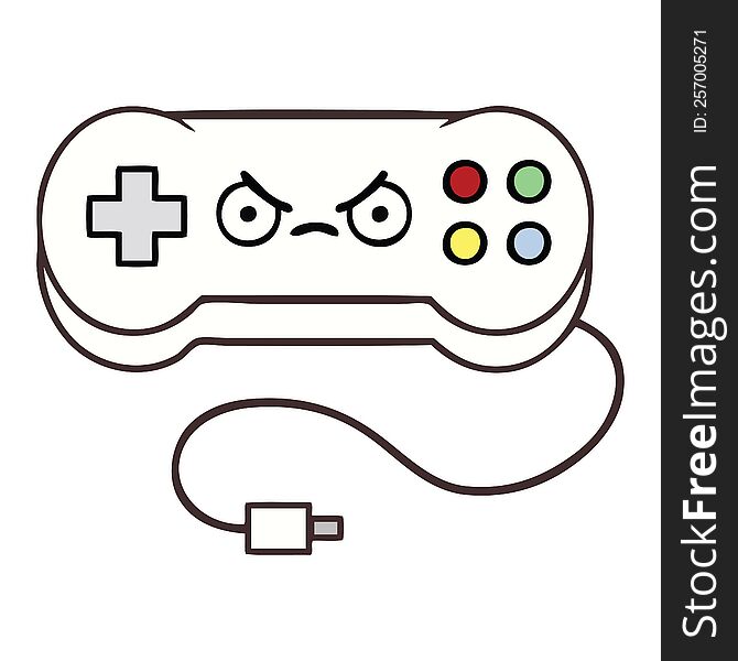 cute cartoon game controller