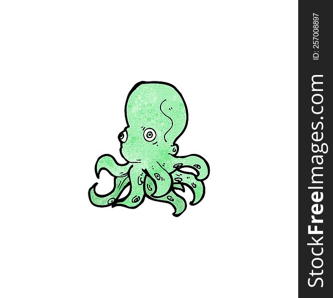 cartoon octopus