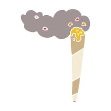 Cartoon Doodle Joint Royalty Free Stock Image