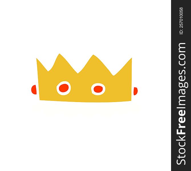 Cartoon Doodle Royal Crown