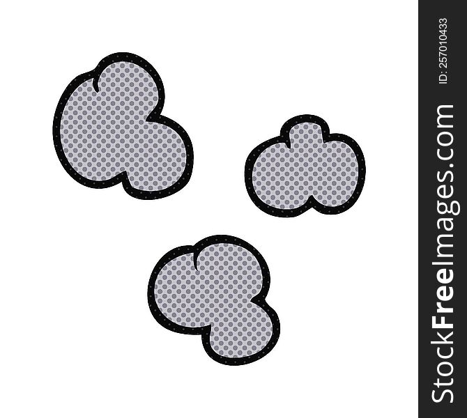 Cartoon Smoke Clouds