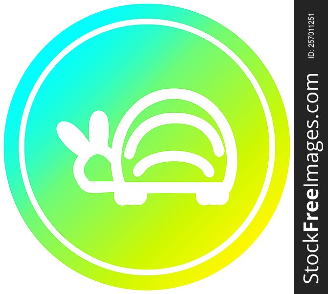 cute beetle circular icon with cool gradient finish. cute beetle circular icon with cool gradient finish