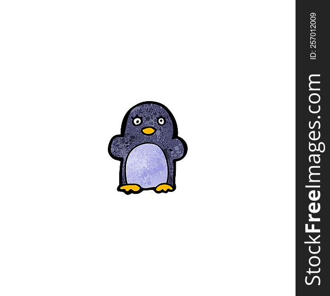 cartoon penguin