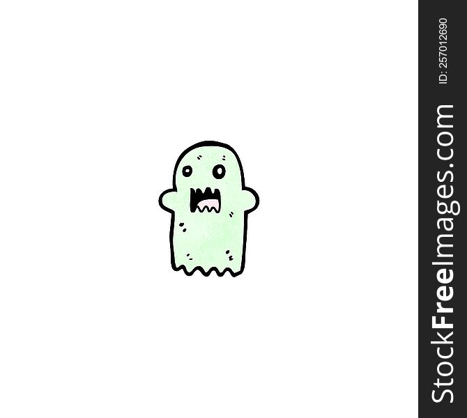 cartoon ghost