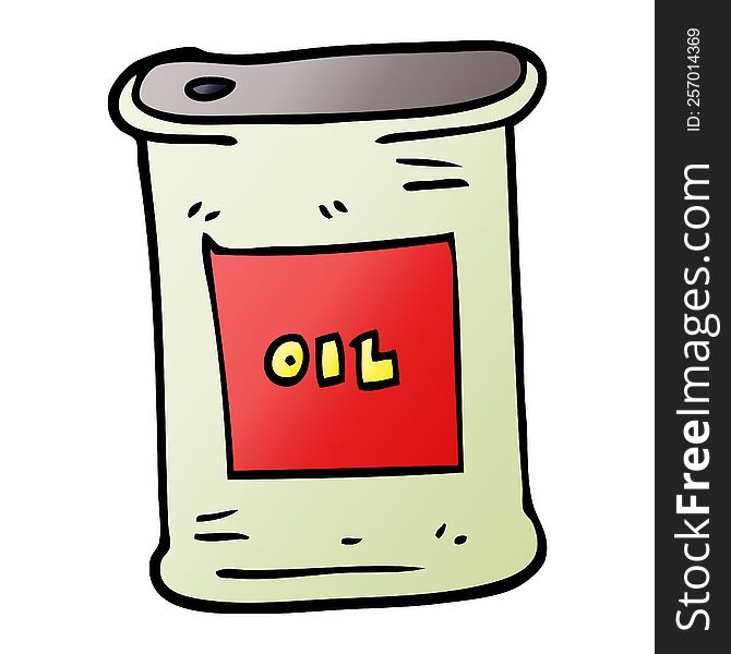 cartoon doodle olive oil