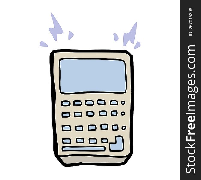 cartoon calculator