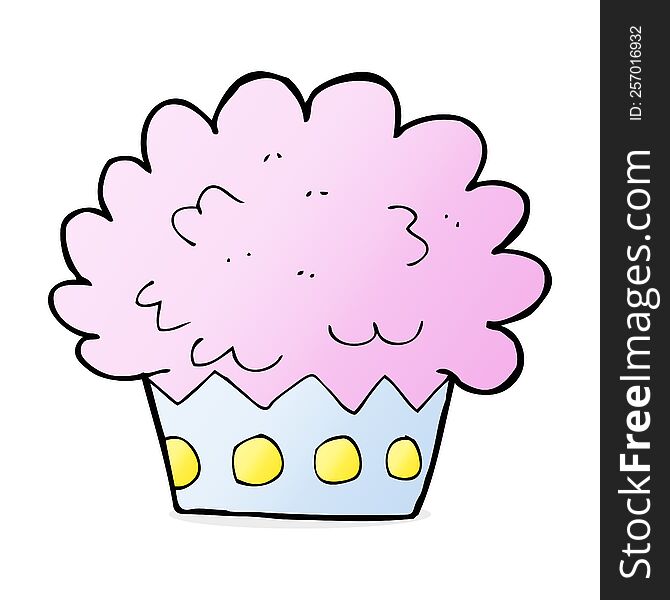 cartoon cup cake