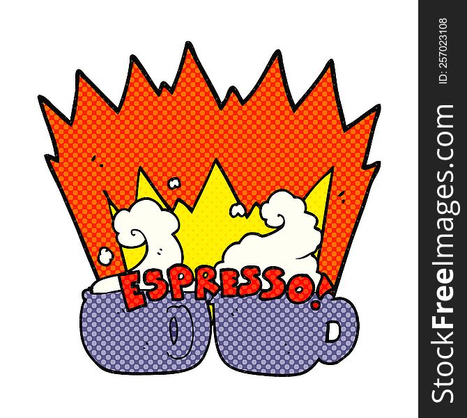 Cartoon Espresso