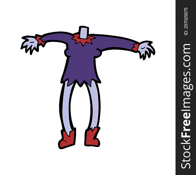 Cartoon Vampire Body (mix And Match Cartoons Or Add Own Photo He