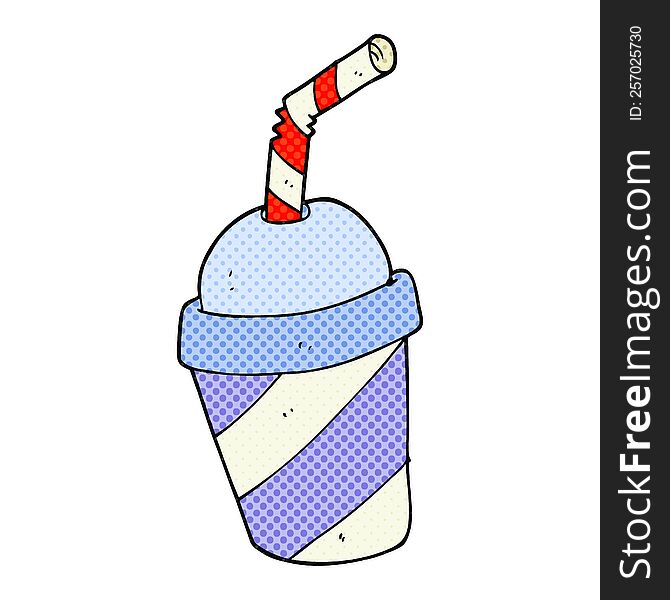 Cartoon Soda Drink Cup