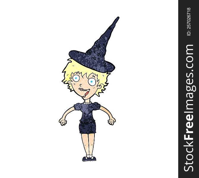 Cartoon Halloween Witch