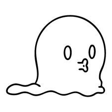 Spooky Ghost Floating Stock Photos