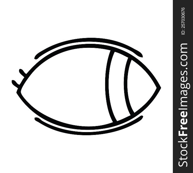 line drawing cartoon of a eye looking to one side