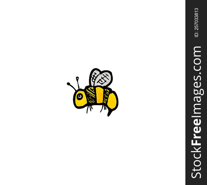 Bee Cartoon Doodle