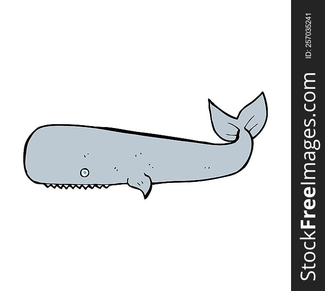 cartoon whale