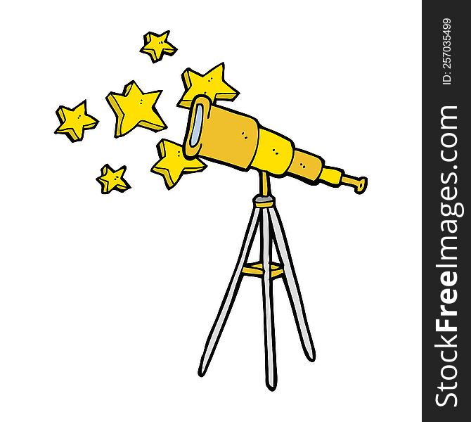 Cartoon Telescope