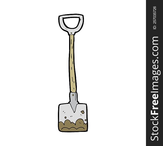 Cartoon Shovel