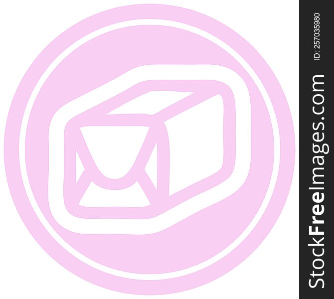 Wrapped Parcel Circular Icon