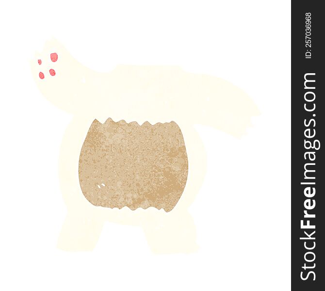 cartoon polar bear body (mix and match or add own photos