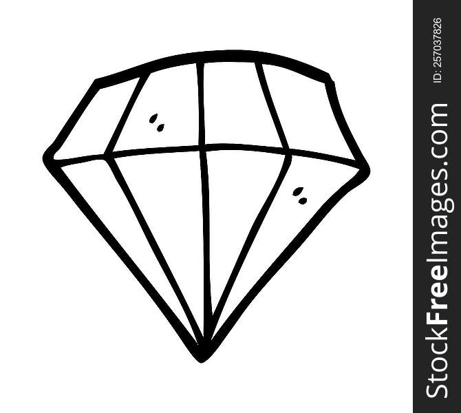 cartoon tattoo diamond