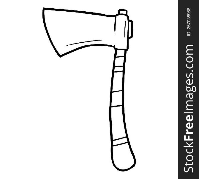 cartoon viking axe. cartoon viking axe