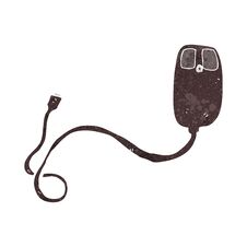 Cartoon Computer Mouse Stock Image