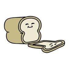 Sliced Loaf Of Bread Stock Image