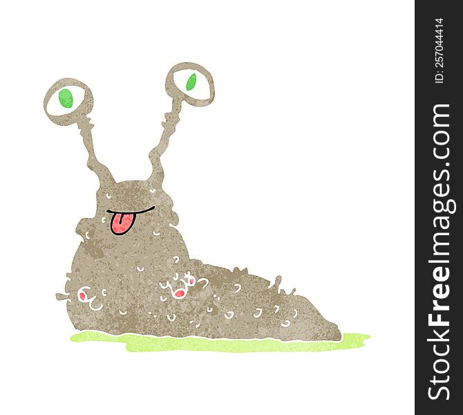 Cartoon Gross Slug