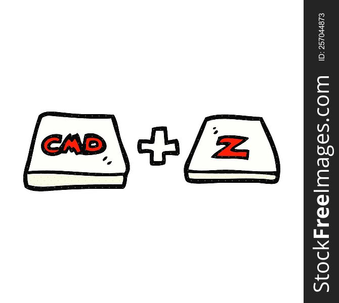 cartoon command Z function