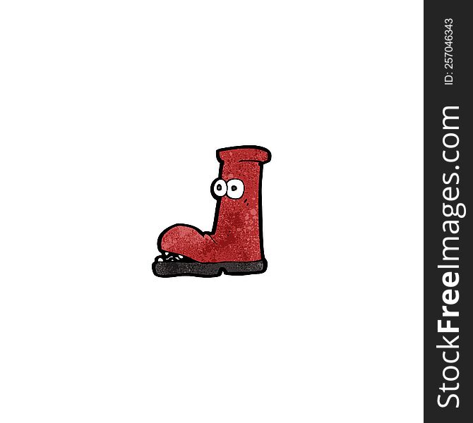 cartoon boot