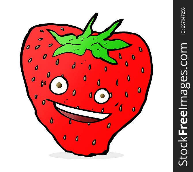 Cartoon Strawberry