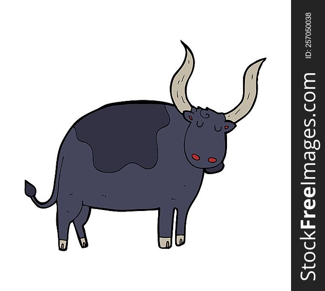 Cartoon Ox