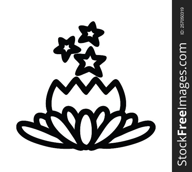 magical flower icon