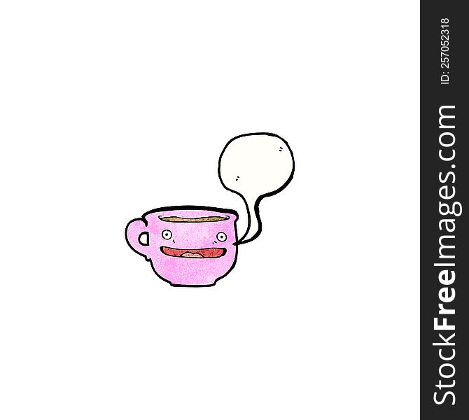 cartoon teacup