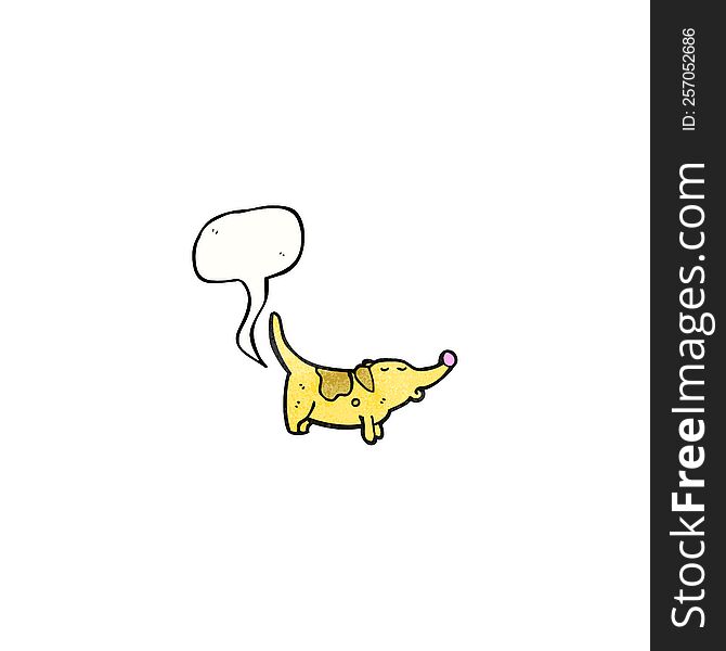 Cartoon Farting Dog