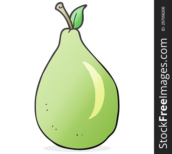 Cartoon Pear