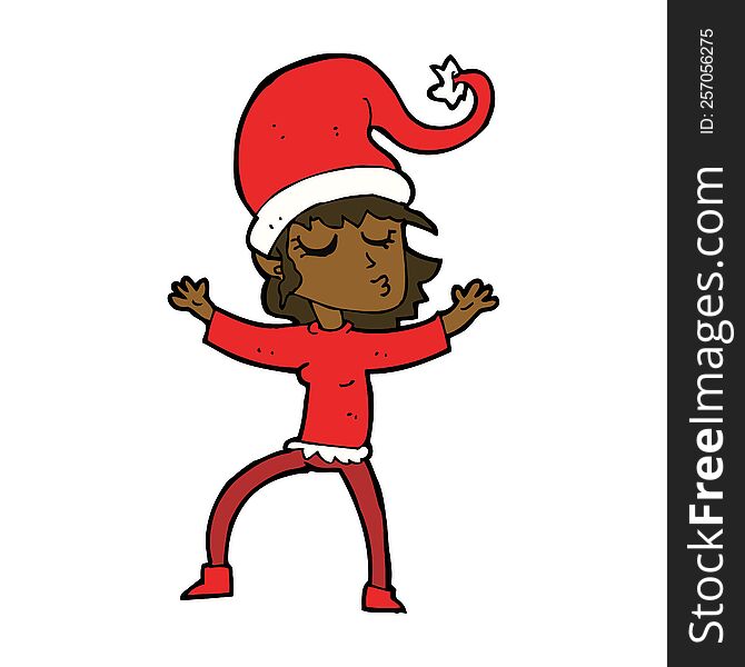 Santa S Helper Cartoon